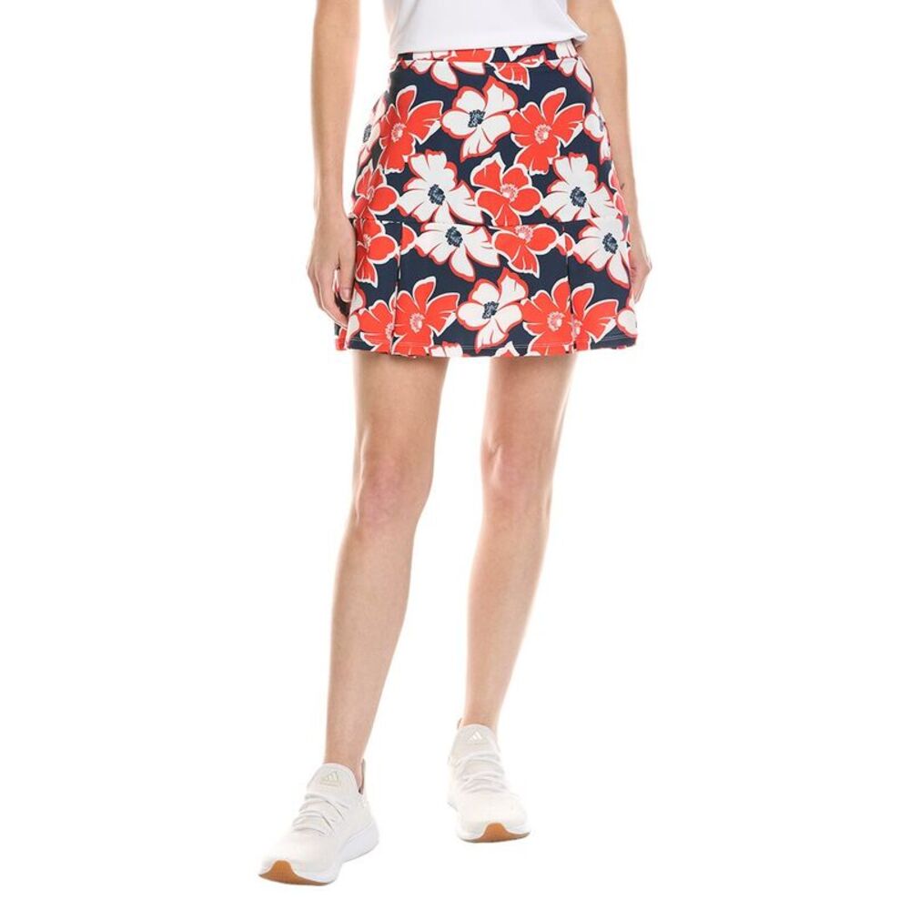 Stella Parker Womens Pleated Hem Skort